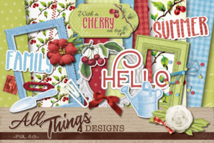 Download Cherry on Top Digital Scrapbook Kit - Digital scrapbook kit Collection