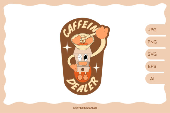 Download Coffee Retro Sublimations and Stickers - Retro Collection