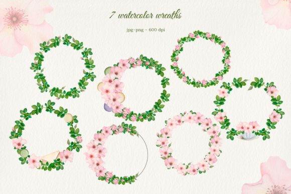 Download Rococo Wild Rose Tea Time Watercolor - Rococo Collection