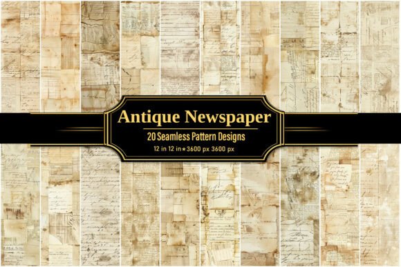 Download Antique Paper Texture, Vintage Ephemera - Ephemera Collection