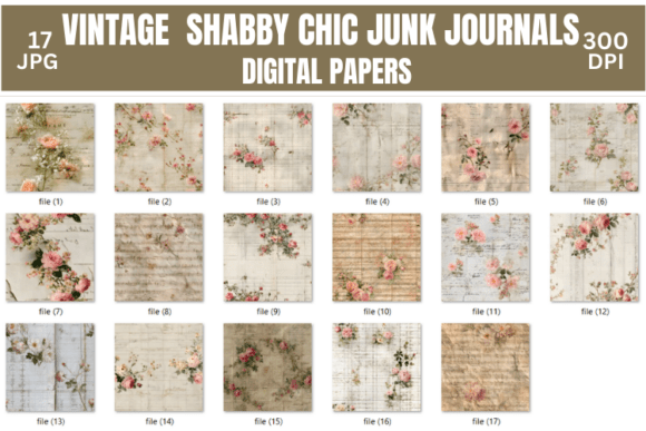 Download Vintage Ephemera Shabby Chic Junk Journals - Ephemera Collection