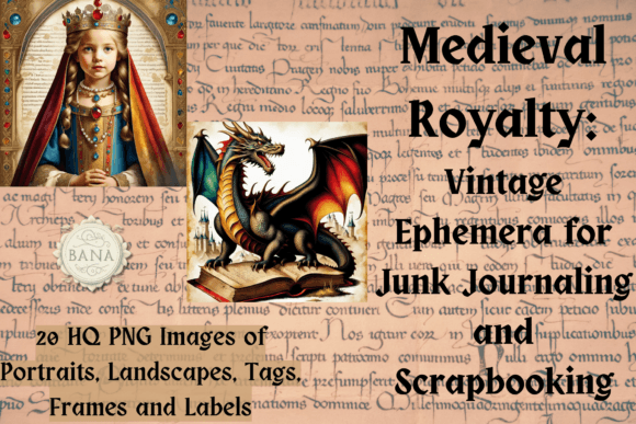 Download Medieval Royalty: Vintage Ephemera Set - Ephemera Collection