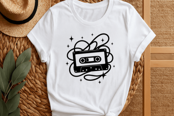 Download Vintage Retro Cassette Sublimation Png - Retro Collection