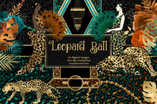 Download Leopard Ball Digital Scrapbook Kit - Digital scrapbook kit Collection